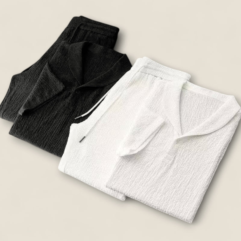 Lorenzo - Cozy Textured Lounge Ensemble