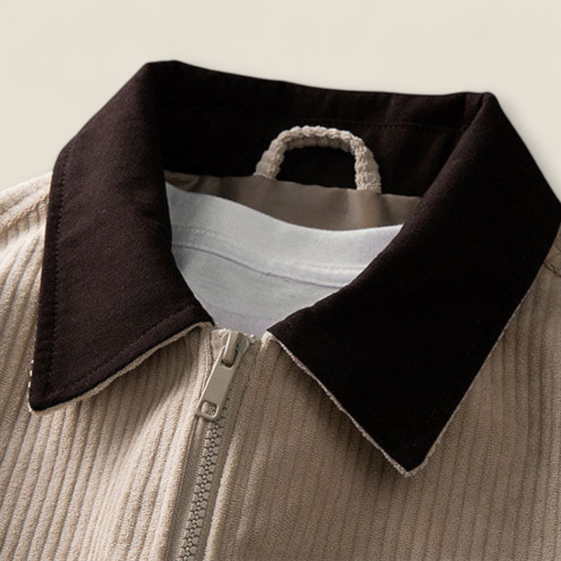 Salvador - Corduroy Zip-Up Jacket
