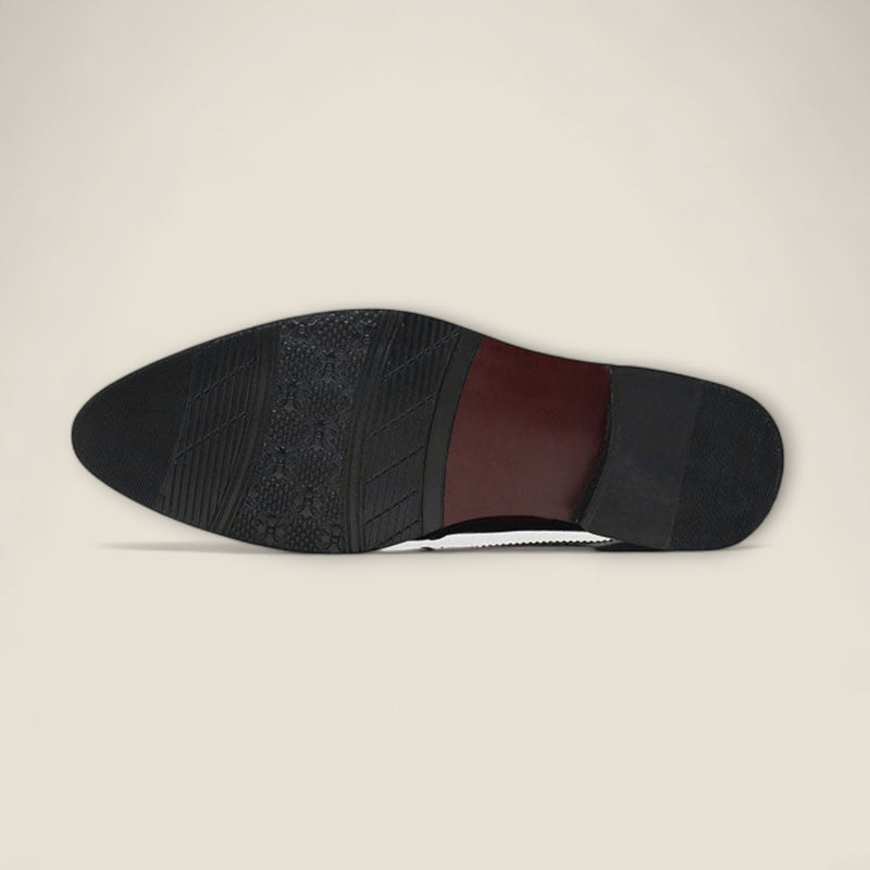 Domenico - Embossed Wingtip Dress Shoes