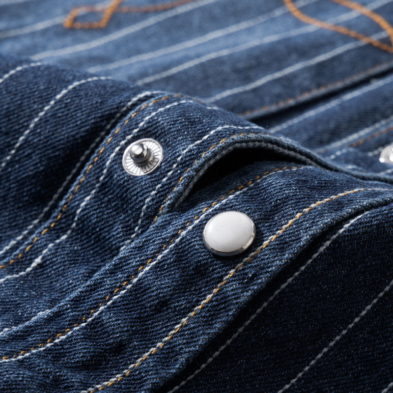 Leon - Striped Denim Shirt