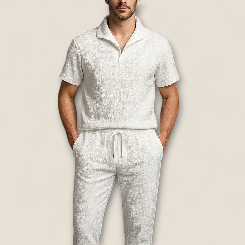 Lorenzo - Cozy Textured Lounge Ensemble