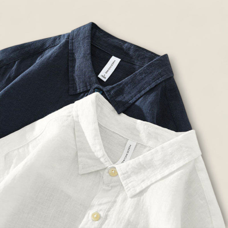 Leone - Linen Button-Up Shirt