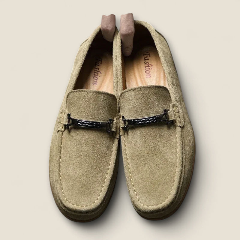 Renato - Leather Bit Slip-On Loafers