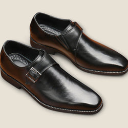 Elliot - Leather Single-Monk Oxford Shoes