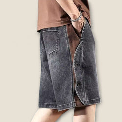Dario - Vintage-Inspired Button Shorts
