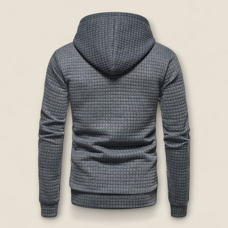Renato - Textured Hoodie with Pullover Design