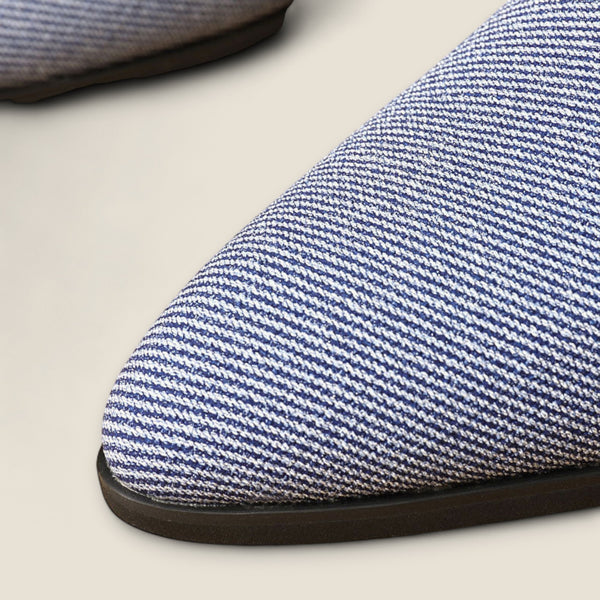Rafael - Herringbone Canvas Oxfords