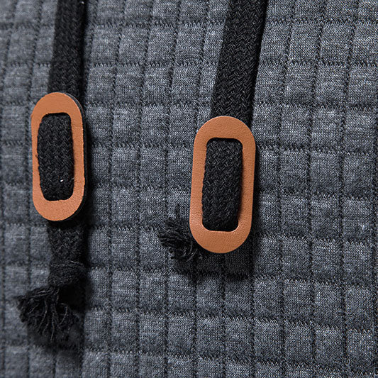 Renato - Textured Hoodie with Pullover Design