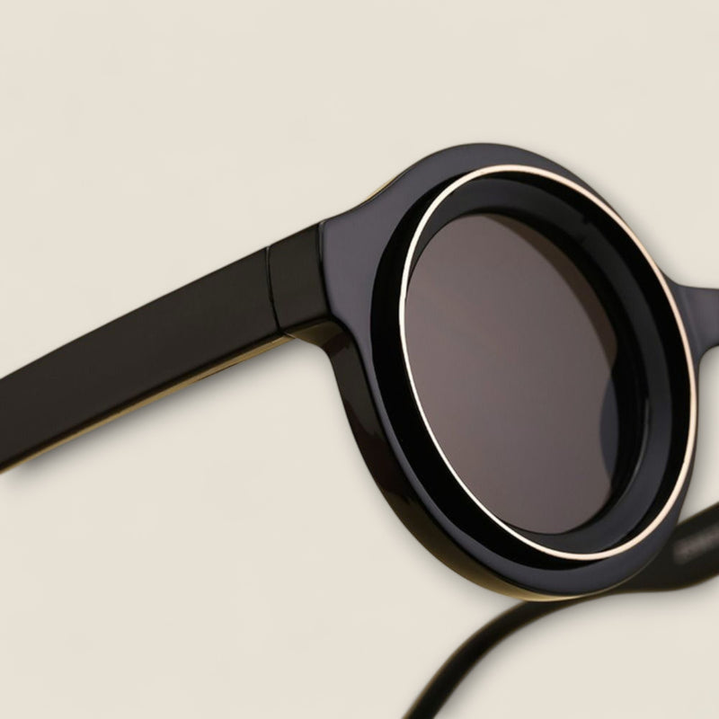 Emilio - Retro Wooden Sunglasses