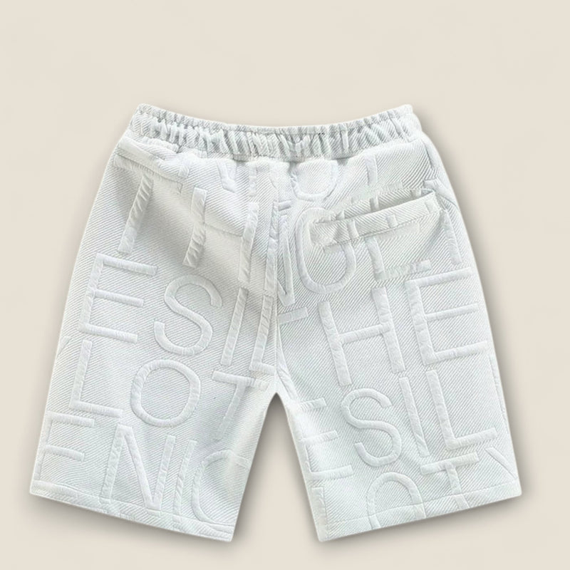 Lucio - Jacquard Knit Bermuda Shorts