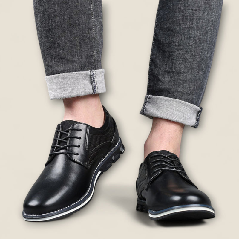 Giovanni - Classic Leather Derby Shoes