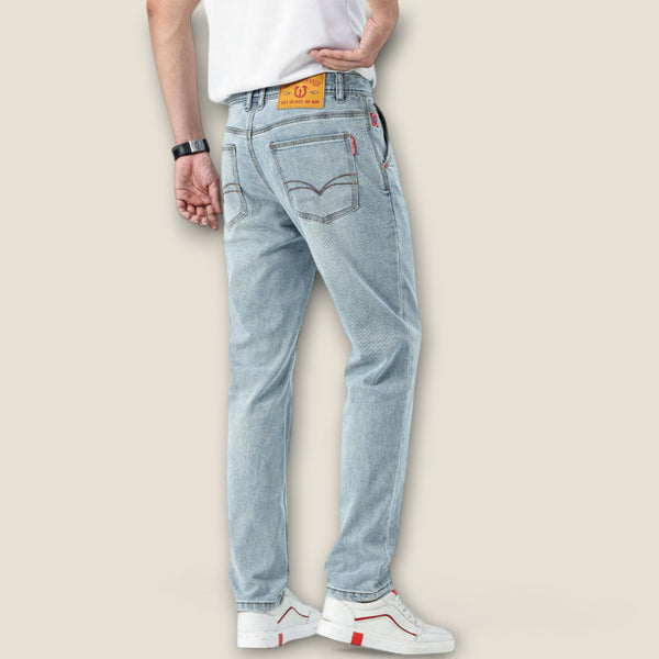 Alessio - Classic Fit Cotton Jeans