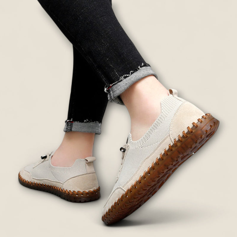 Marco - Knit and Leather Fusion Sneakers
