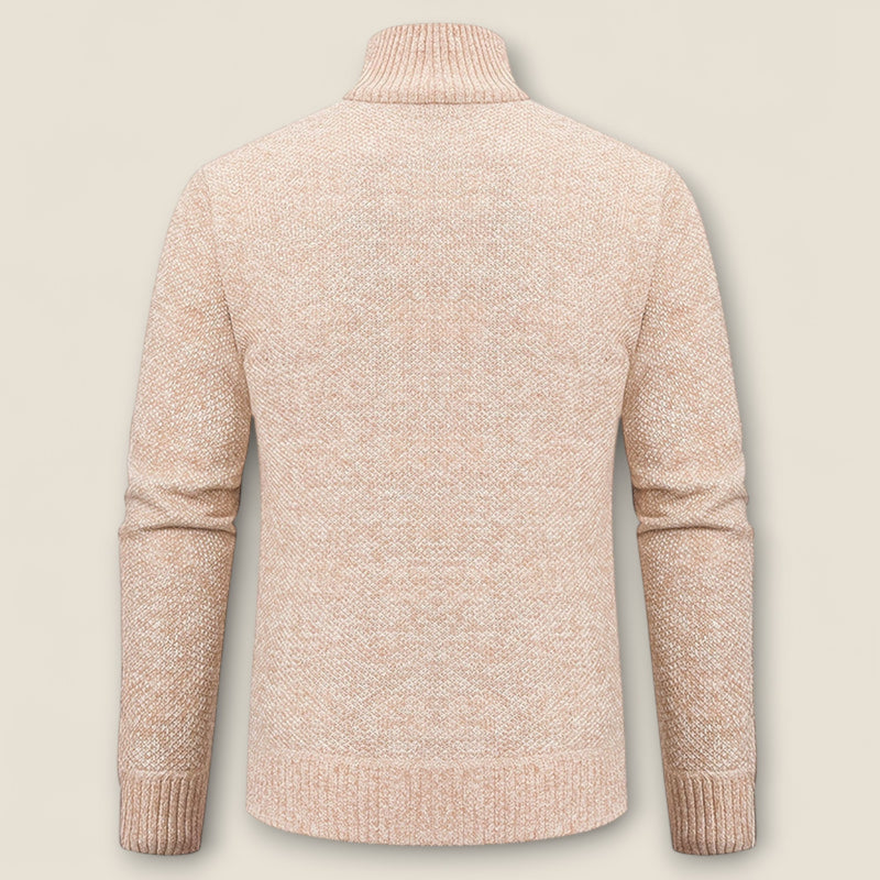 Matteo - Zip-Up Knit Sweater