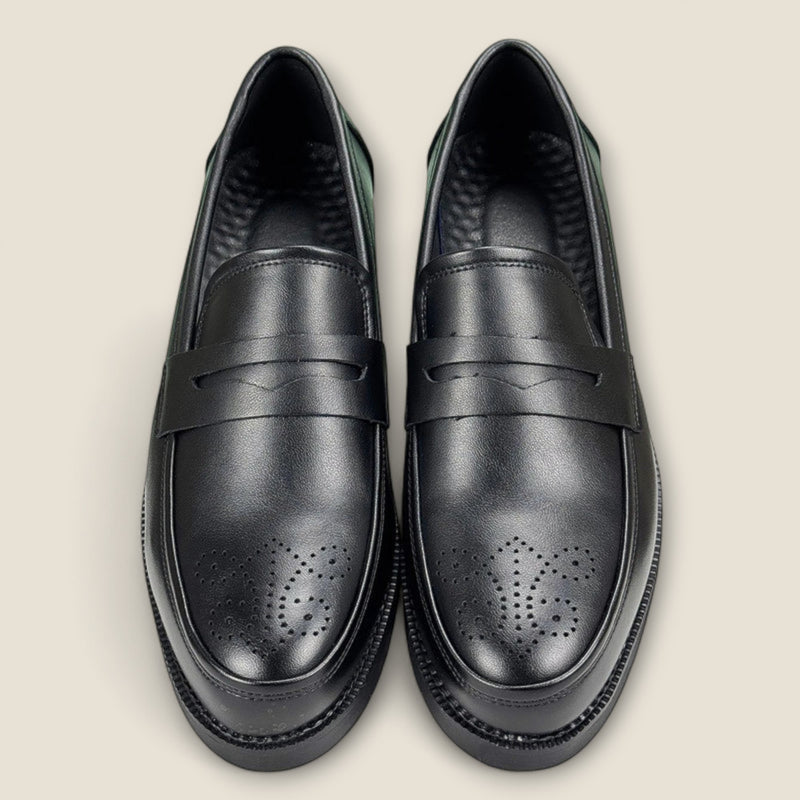 Vittorio - Classic Leather Penny Loafers