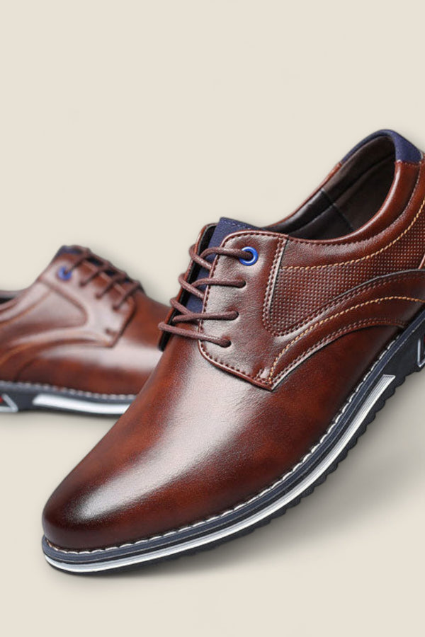 Giovanni - Classic Leather Derby Shoes