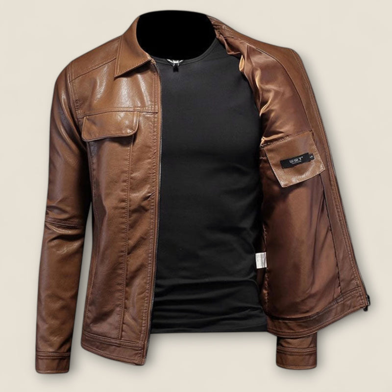 Vincenzo - Genuine Leather Jacket