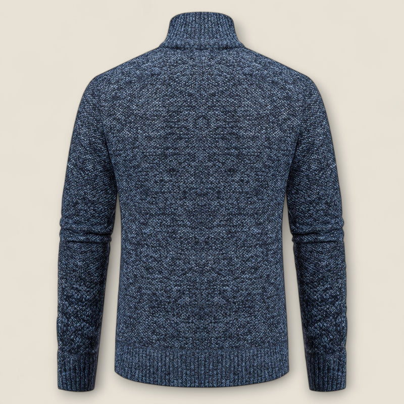 Matteo - Zip-Up Knit Sweater