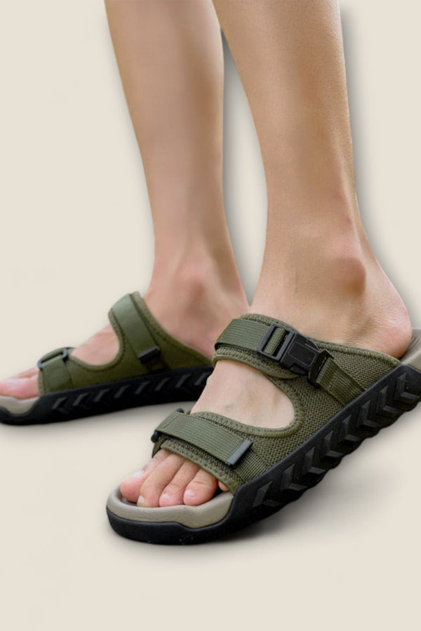 Tomas - Mesh-Strap Sandals