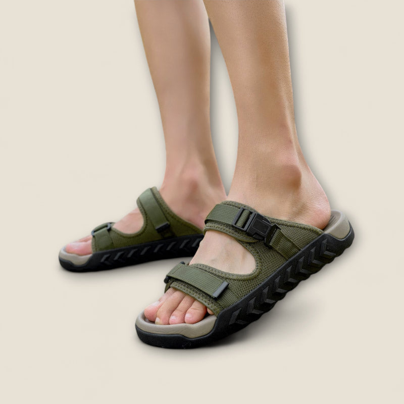 Tomas - Mesh-Strap Sandals