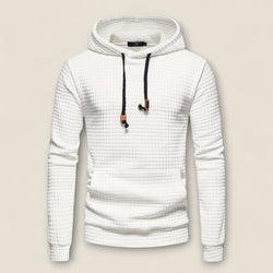 Renato - Textured Hoodie with Pullover Design