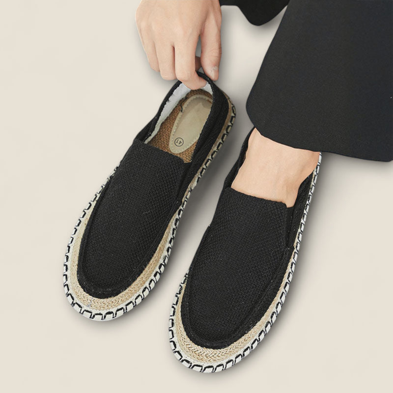 Sandro - Woven Slip-On Espadrille Shoes