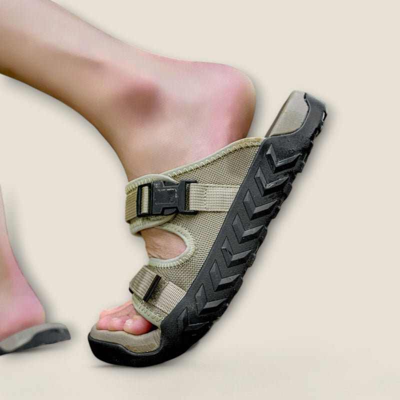 Tomas - Mesh-Strap Sandals
