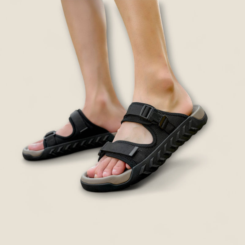 Tomas - Mesh-Strap Sandals
