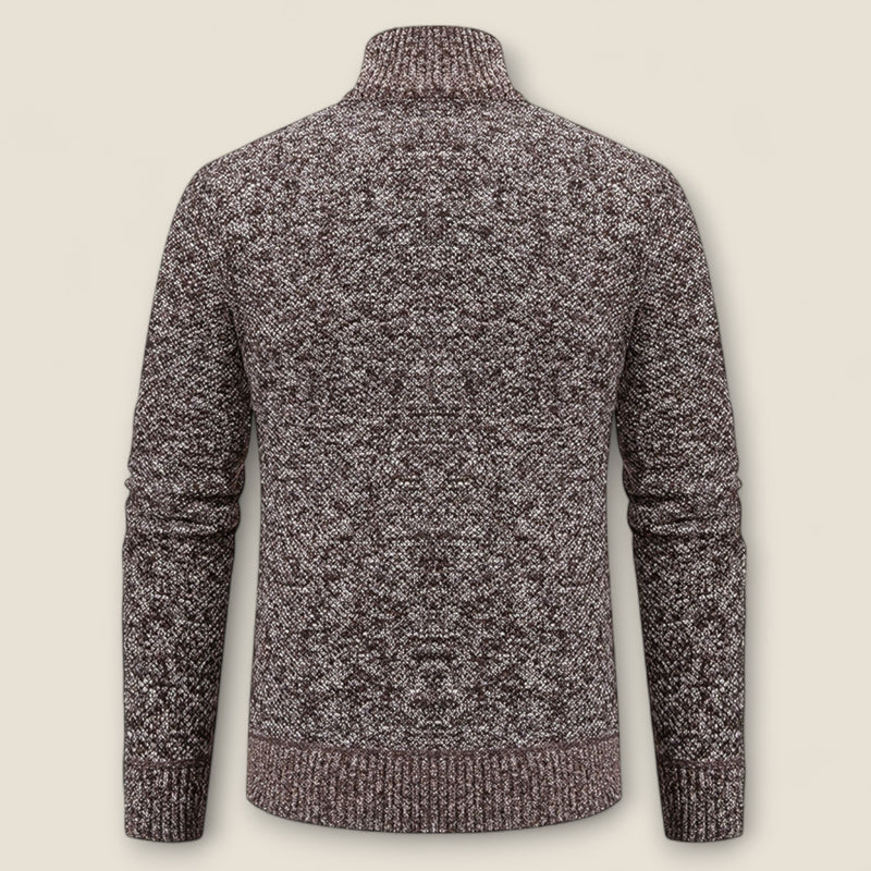 Matteo - Zip-Up Knit Sweater