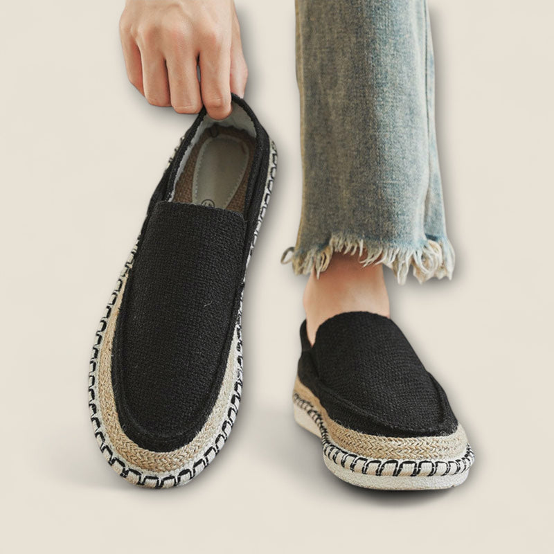 Sandro - Woven Slip-On Espadrille Shoes