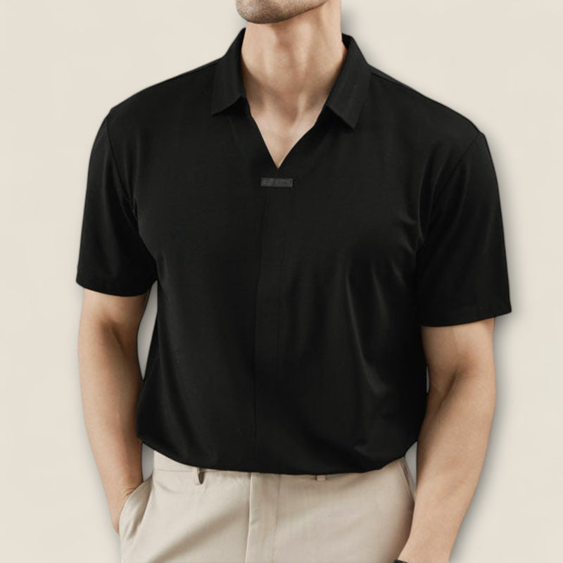 Fabio - Cotton-Silk Blend Polo