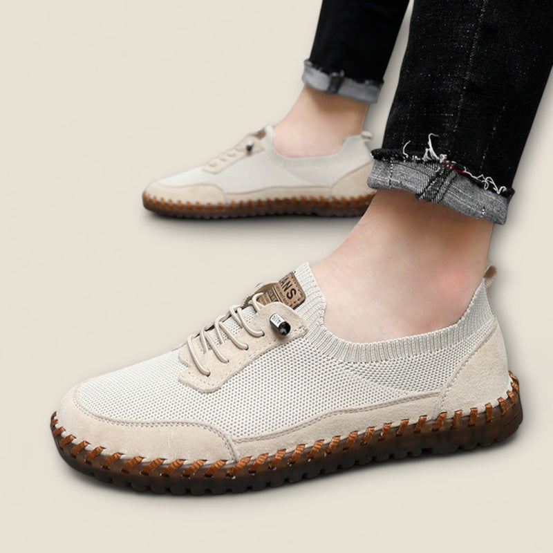 Renzo - Knit Low-Top Sneakers