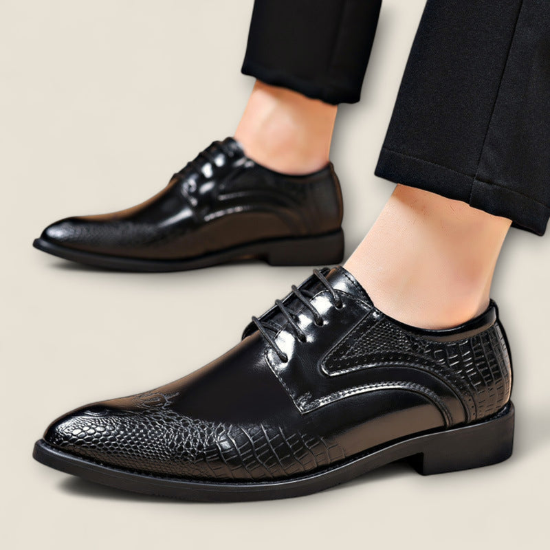 Lucien - Leather Dress Derby Shoes