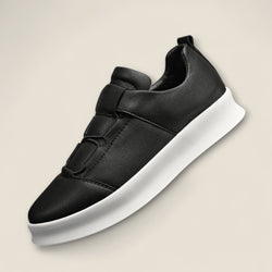 Enzo - Leather Slip-On Sneakers