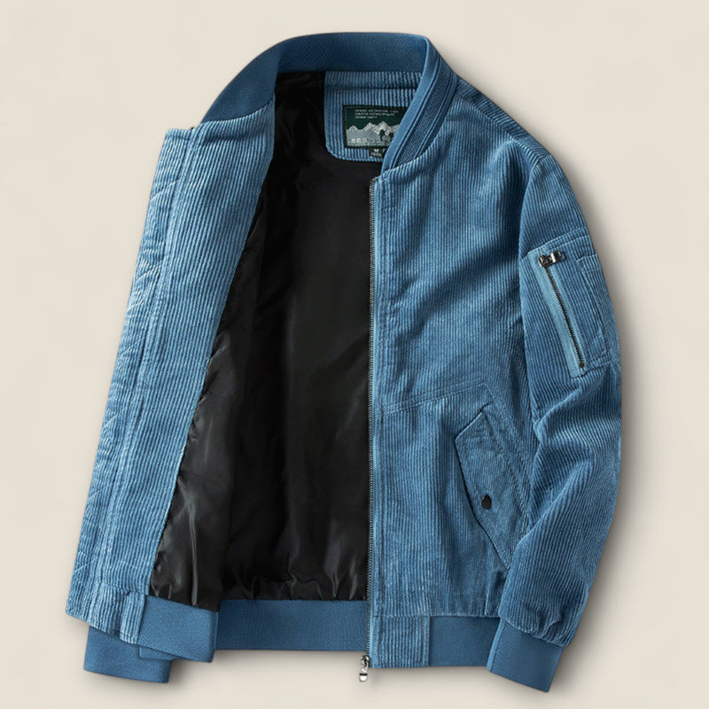 Renzo - Corduroy Bomber Coat