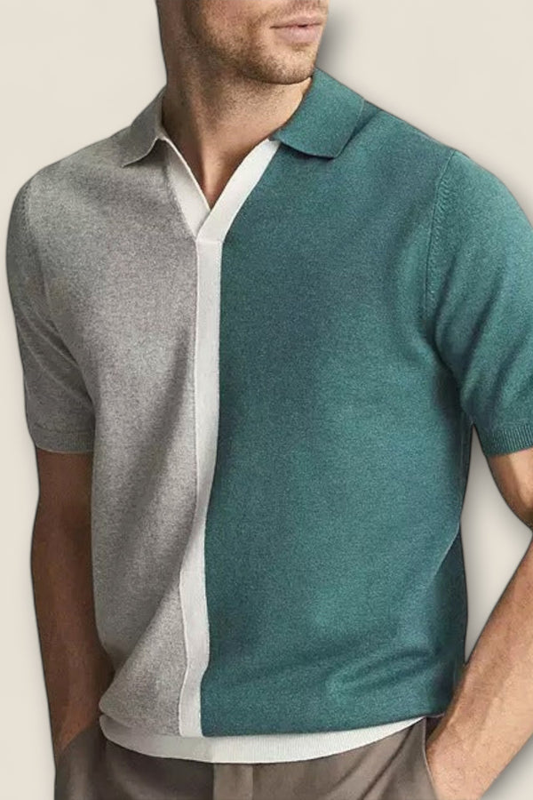 Massimo - Dual-Color Cotton Polo
