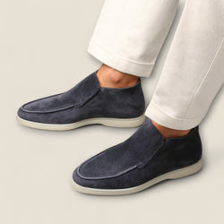 Gianni - Suede Mid-Top Sneakers