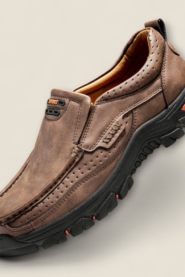 Gael - Perforated Trail Slip-On Shoes