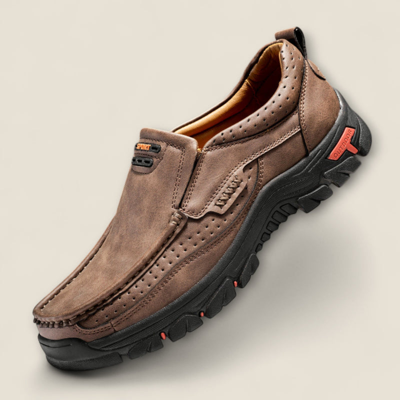 Gael - Perforated Trail Slip-On Shoes