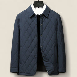 Cole - Quilted Button-Up Coat