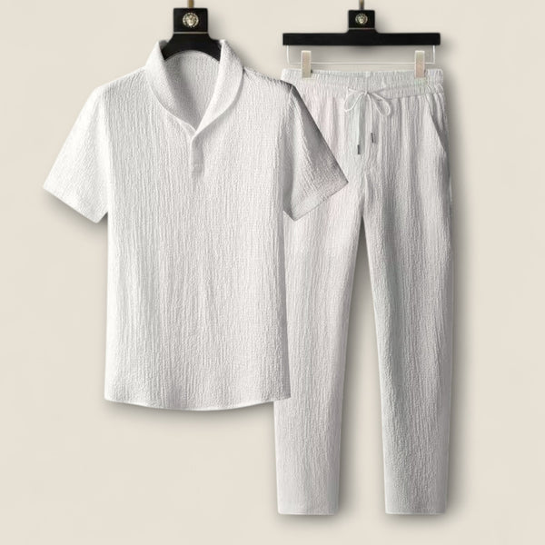 Lorenzo - Cozy Textured Lounge Ensemble