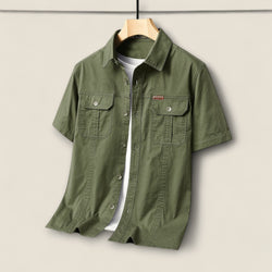 Diego - Cotton Twill Utility Shirt