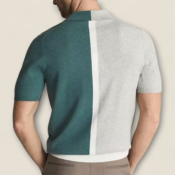 Massimo - Dual-Color Cotton Polo