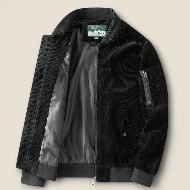Renzo - Corduroy Bomber Coat