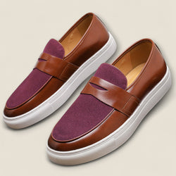 Leandro - Hybrid Leather Slip-On Shoes