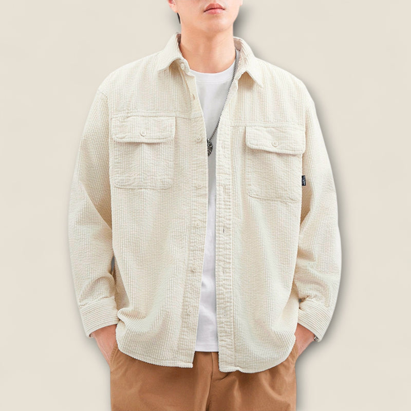 Giacomo - Utility Jacket in Corduroy