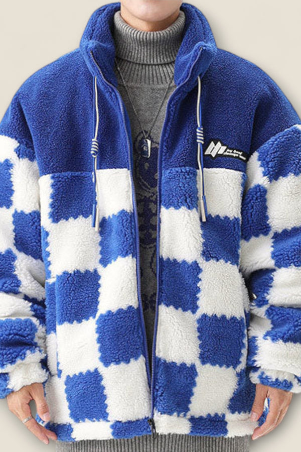 Fabrizio - Plaid Fleece Jacket