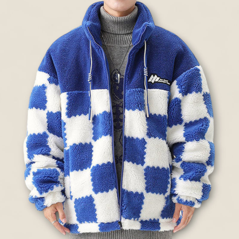 Fabrizio - Plaid Fleece Jacket