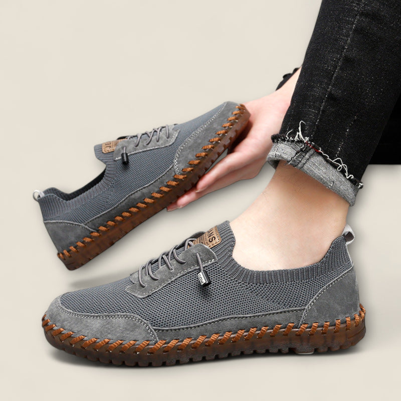 Renzo - Knit Low-Top Sneakers