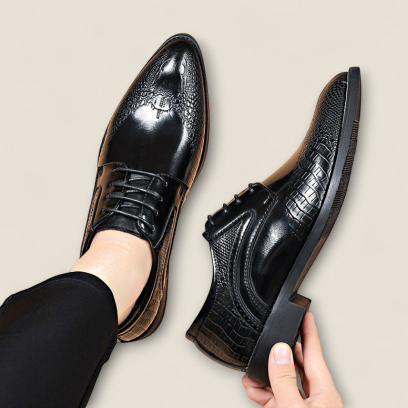 Lucien - Leather Dress Derby Shoes